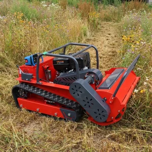 800mm Hybrid Rc Mower Remote Control Lawn Flail Mower for Professional Estate Management