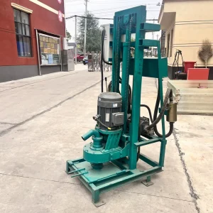 80m 100m Rotary Water Well Mine Drilling Rig Movable Electric 380V Motor 3 Month Warranty