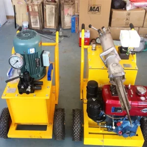 AC Motor & Engine Rock Splitter 30kg Machine with Pump for Reinforced Concrete Stone Cutting and Mining