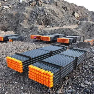 API 2 3/8″ Reg Thread DTH Drill Pipe Carbon Steel Rock Blasting Drilling Rod for Water Well Mining Rig