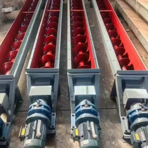 Abrasion Resistant Endless Stainless Steel Screw Conveyor for All Manufacturing Plant Conveying Needs