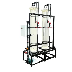 Acrylic Resin Adsorption Ion Exchange Chromatography Column for Precious Metal Recovery High Adsorption Efficiency Industrial
