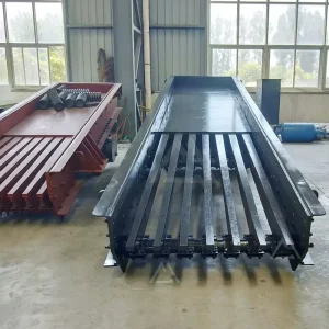 Adjustable Feed Rates Mining Vibrating Feeder Enhanced Motor Control for Efficient Material Handling