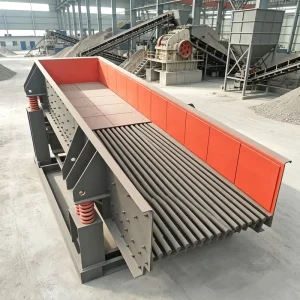 Aggregate Gold Mining Feeder Stone Crushing Feeder with PLC Control Linear Mining Vibratory Feeder