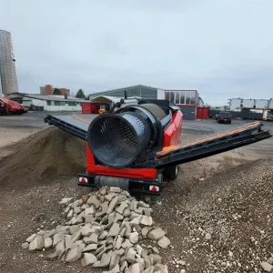 Aggregate Rock Sittler Drum Trommel Screen Sand Sieving Machine Gravel Washing Vibrating Screen Rotary Sieve Bearing Motor Gear