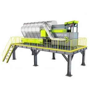 Air Gravity Separator Horizontal Type for Plastic Paper and Light Impurity Removal