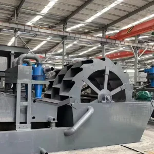 All in One Sand and Gravel Washing Dewatering Screen Recycling Plant 20t h Capacity ISO CE Certified AC Motor