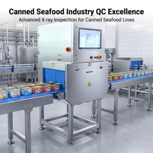 All in one X Ray Contaminant Screening Equipment Flexible Installation for Existing Food Packaging Production Lines