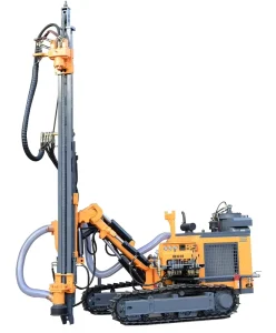 Alloy Steel Crawler Rotary Diesel Engine Mining Machine DTH Blasthole Drill Rig for Rock Blasting