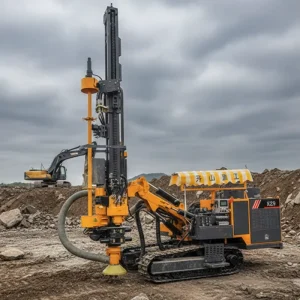 Alloy Steel Portable Crawler Mining Machinery Surface DTH Drilling Rig for Mining and Rock Blasting
