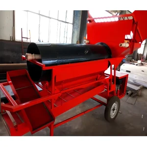Alluvial Gold Mining Equipment Engine Powered Motor Driven Gold Trommel Small Gold Washing Plant for Ore Processing for Mining