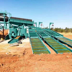 Alluvial Gold Mining Washing Machine Portable Gold Trommel Wash Plant for Small and Medium Scale Mining Projects