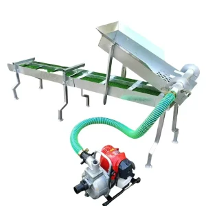 Alluvial Gold Ore Separation Equipment Portable Gold Mining Washing Machine Gold Washing Machine with Portable Washing Chute