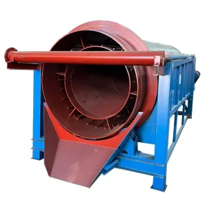 Alluvial Gold Washing Mobile Rotary Trommel Screen Motor Gear 350t/h Capacity Vibrating Drum