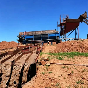 Alluvial Gold Washing Plant with Capacity of 50 200tph Gold Ore Processing Plant