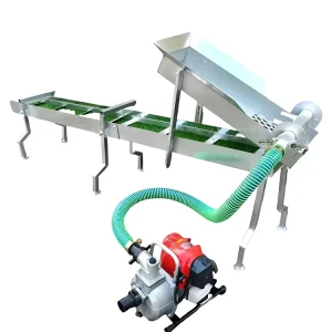 Alluvial River Placer Ore Gold Ore Diamond Sorting Equipment Washing Plant Gold Panning Chute Sluice Box