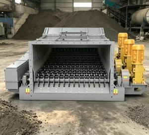 Anti Blockage Roller Screen with Staggered Discs Bearing Motor Gearbox Engine for Ore Grading