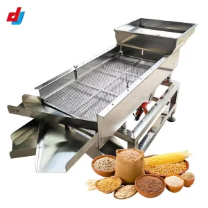 Anti Static Recycled Plastic Flake Sifter Linear Certified Explosion Proof Motor Vibrating Screen
