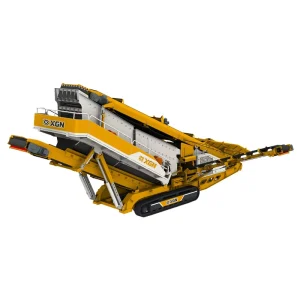 Anti-abrasion Track Crawler Screener Mobile Aggregate Sizing Plant for Mineral Ore and Crushed Rock Sorting