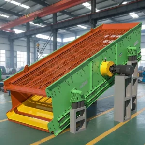 Anti-clogging Flip-Flow Heavy Duty Vibrating Screen Machine for Moist Viscous Materials Construction Waste Recycling
