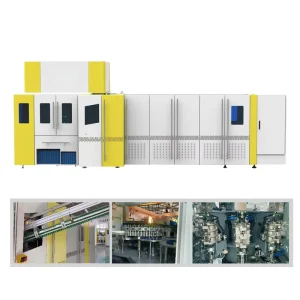 Automatic Carbonated Soft Drink Fruit Juice Pure Water PET Bottle Blowing Filling Capping Combiblock Machine Production Line