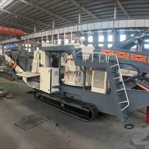 Automatic Crawler Mobile Cone Crusher Station Mobile Processing Equipment for Quarry Mine Road Construction Hard Rock