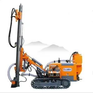 Automatic Diesel Drilling Rig with Engine and Motor for Mining Blasting Holes High Efficiency Max 20m Depth