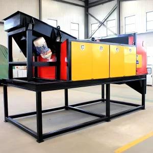 Automatic Eddy Current Metal Separator For Copper Aluminum Sorting KLFX 25m³/h High Capacity Recycling Machine