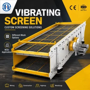 Automatic Feeding Multi Layer Metallurgy Building Material Classification Industrial Equipment Circular Vibrating Screen