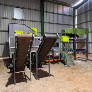 Automatic Metal Sorting Machine with Motor for Scrap Cars Aluminum Tin & Lead Acid Batteries High Capacity 500kg 2tph