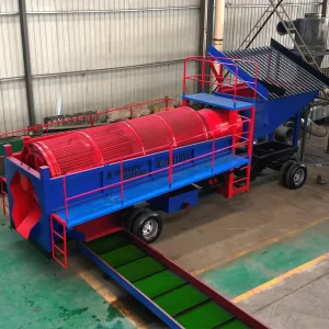 Automatic Mobile Gold Mining Washing Plant with Engine & Motor High Capacity 50-500 Tons/Hour