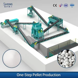 Automatic NPK Fertilizer Production Plant Mineral Powder Granulating Line