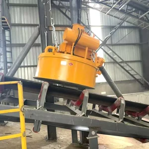 Automatic Oil Cooled Suspended Electromagnetic Separators Motor Bearing High Capacity Corrosion Resistance for Reliable Grinder