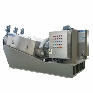 Automatic Operation Stainless Steel Screw Press Sludge Thickening and Dewatering System