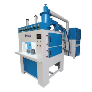 Automatic Sandblasting Machine Multi-turntables Batch Rotary Sand Blasting System