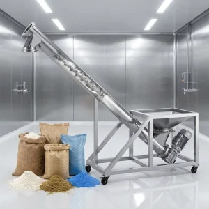 Automatic Screw Feeder Machine with Adjustable Speed for Granules