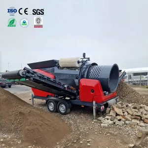 Automatic Sieve Machine Stone Sifter Dirt Screening Machine Sand Washing and Screening Machine Screen Washing