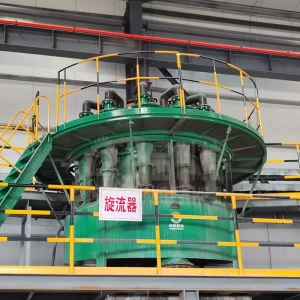 Automatic Steel Hydrocyclone Separators Group for Gold Mineral Ore Classification and Separation Equipment