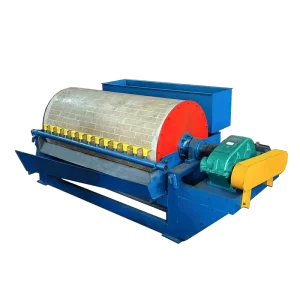 Automatic Wet Permanent Magnet Drum Magnetic Separator High Strength Magnetic Iron Separation Equipment