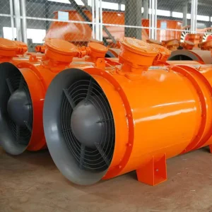 Axial Fan Exhaust Blower Fan for Fbd Coal Mine Explosion Proof Counter Rotating Use