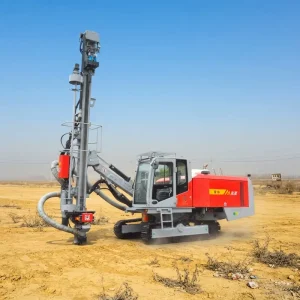 B10 Integrated DTH Surface Drill Rig for Mine Rock Engineering Cabin Mounted with Core Motor Component