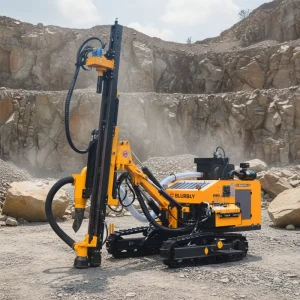 BL518 Crawler DTH Drilling Rig Hydraulic Rotary Pneumatic Hammer Drill Machine for Hard Rock Blast Hole Mining