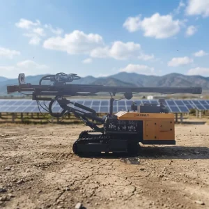 BL865 30m Depth 450mm Diameter Crawler Mounted Diesel Powered Borehole DTH Drilling Rig for Hard Rock Mine