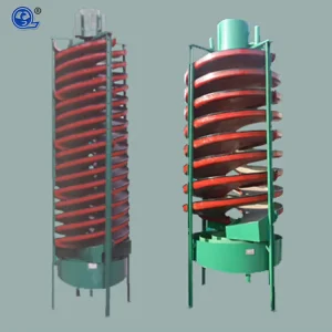 BLL600 Spiral Chute Mineral Separator Custom Engineered Gravity Separator for Efficient Gold Tin Tungsten Recovery 0.8 1.2T H
