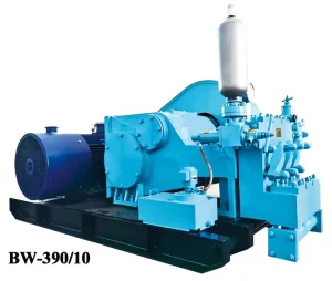 BW 390 10 High Pressure Geological Drilling Mud Pump for Mining Water Well Durable Industrial Slurry Pump