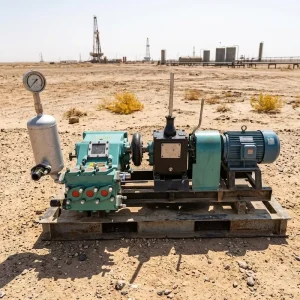BW150 Triplex Reciprocating Mud Pump 70mm Cylinder Diameter Electric Diesel Optional 7.5Kw for Water Well Drilling Geological