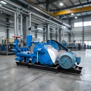 BW240/10 High Pressure Triplex Mud Pump Electric and Diesel Drive 15Kw for Water Well Drilling and Foundation Grouting