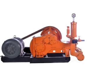 BW240 10 Medium Heavy Triplex Mud Pump Electric Diesel 15Kw 2.5 10 Mpa Pressure for Deep Well Drilling Engineering Grouting