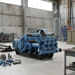 BW250 Horizontal Triplex Single Acting Reciprocating Piston Mud Pump for Drilling Rig
