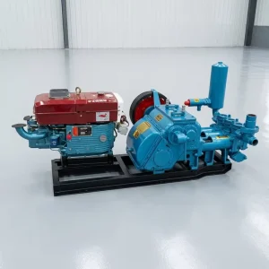 BW250 Triplex Mud Pump Diesel Engine Driven High Pressure Drilling Mud Pump